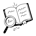 Linguistic icon representing dream Dictionary and dream list