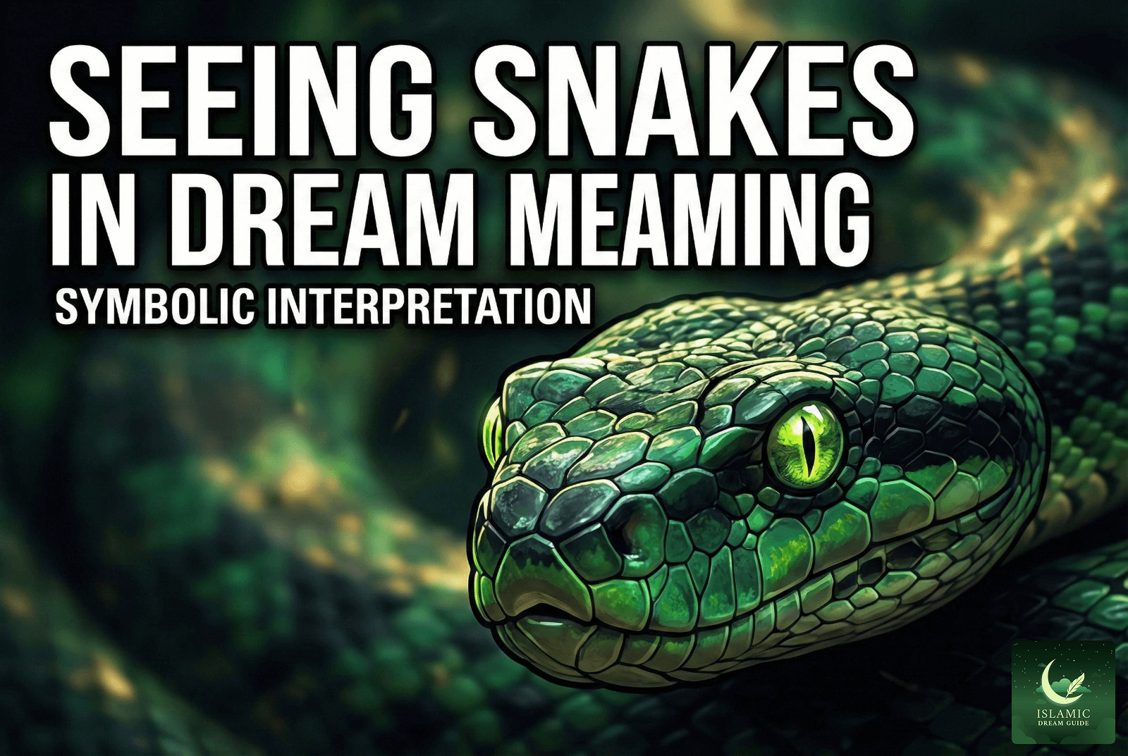What does it mean when you see a snake in a dream?